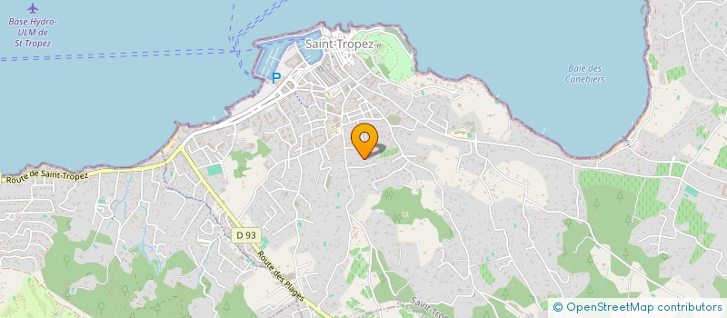 localisation de l'entreprise HOLDING LA CALPERA à SAINT-TROPEZ