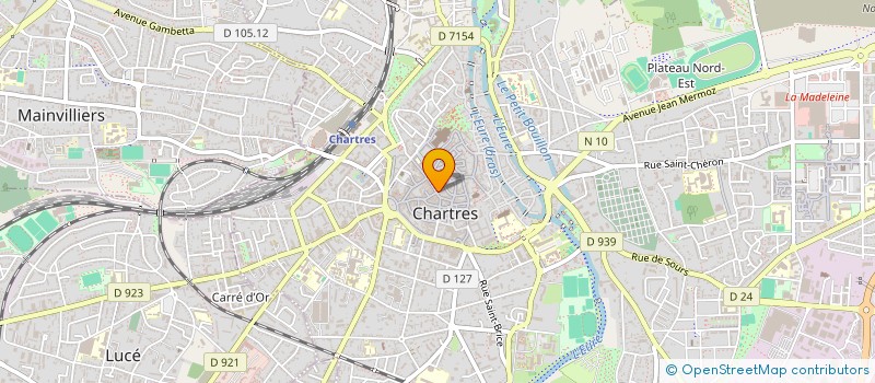 localisation de l'entreprise HOLDING LA CHOCO à CHARTRES