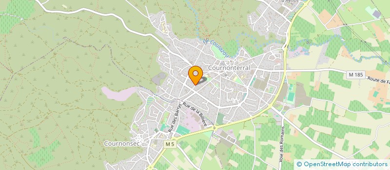localisation de l'entreprise HOLDING LA FORMETTE à COURNONTERRAL