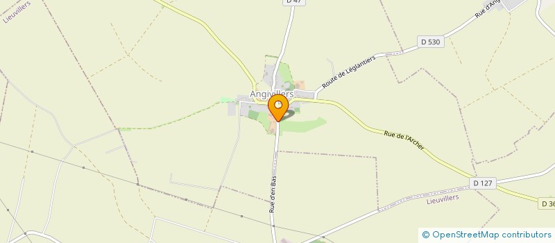 localisation de l'entreprise HOLDING LA GRANGE  ANGIVILLERS