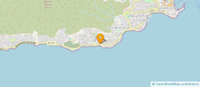 localisation de l'entreprise HOLDING LA PLAGE 2020 à AJACCIO