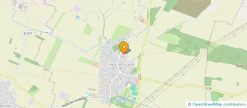 localisation de l'entreprise HOLDING LA REVERIE  VERT-LE-GRAND