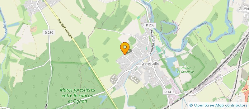 localisation de l'entreprise HOLDING LA ROCHE DE L'ESTEREL  GENEUILLE