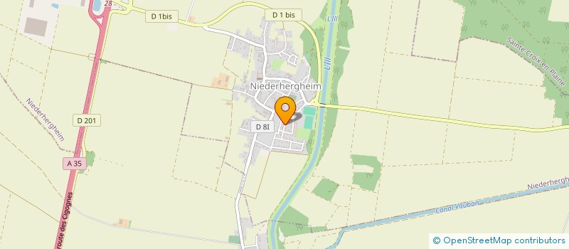 localisation de l'entreprise HOLDING LA SOI  OBERENTZEN