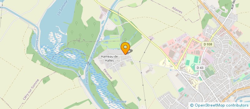 localisation de l'entreprise HOLDING LA TORTILLE à PERONNE