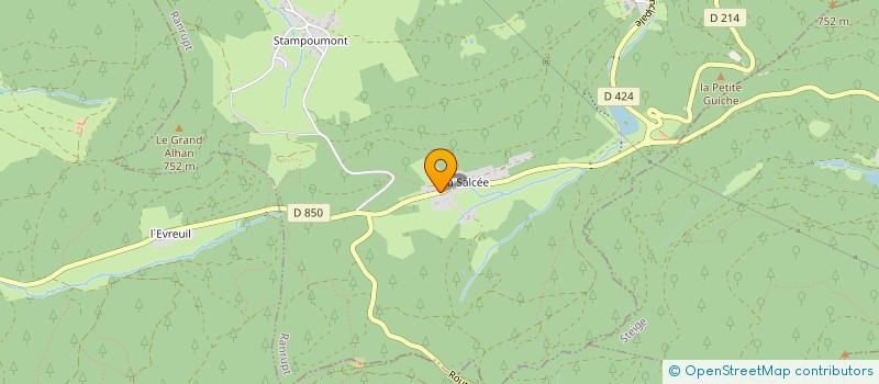 localisation de l'entreprise HOLDING LA TOUR  MAISONSGOUTTE