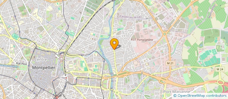 localisation de l'entreprise HOLDING LA VOILE GOURMANDE à MONTPELLIER