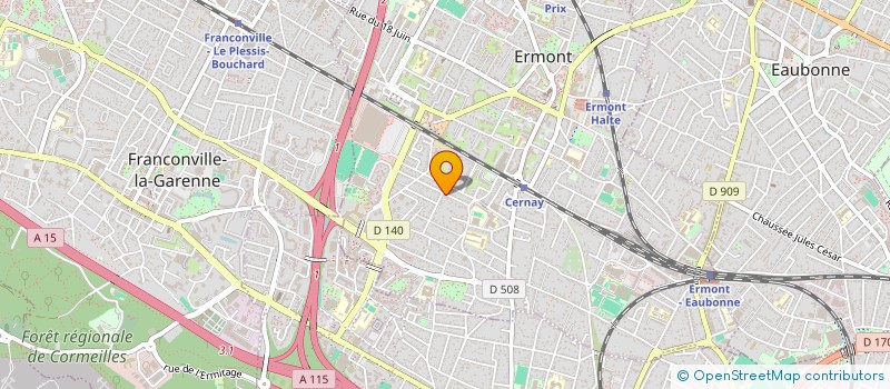 localisation de l'entreprise HOLDING LABEL IN  ERMONT