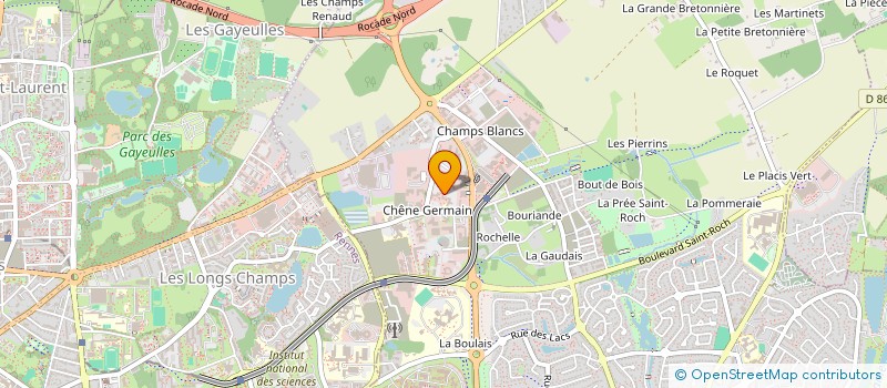 localisation de l'entreprise HOLDING LABS  CESSON-SEVIGNE