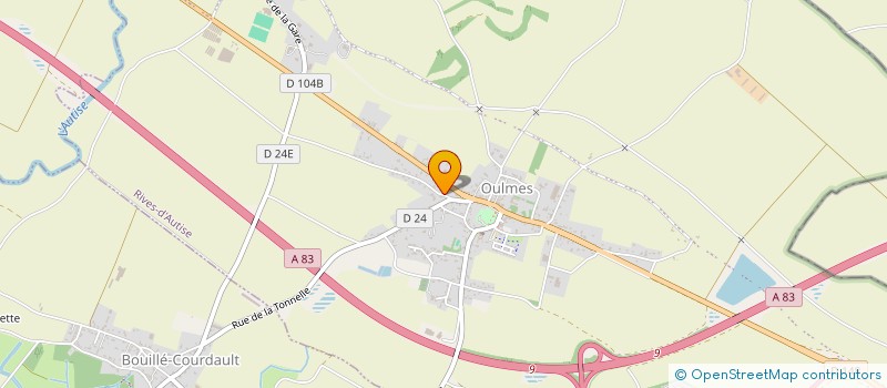 localisation de l'entreprise HOLDING LACLARE  RIVES-D'AUTISE