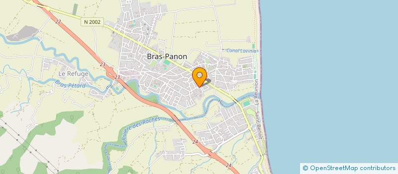 localisation de l'entreprise HOLDING LAGAITE  BRAS-PANON