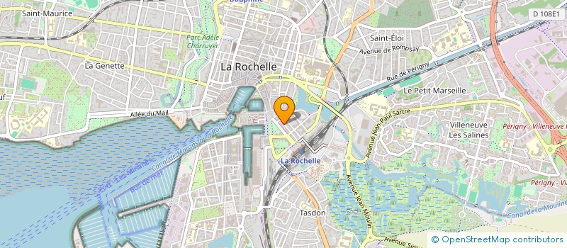 localisation de l'entreprise HOLDING LAHERRERE  LA ROCHELLE