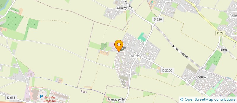 localisation de l'entreprise HOLDING LAJOYE  AUTHIE