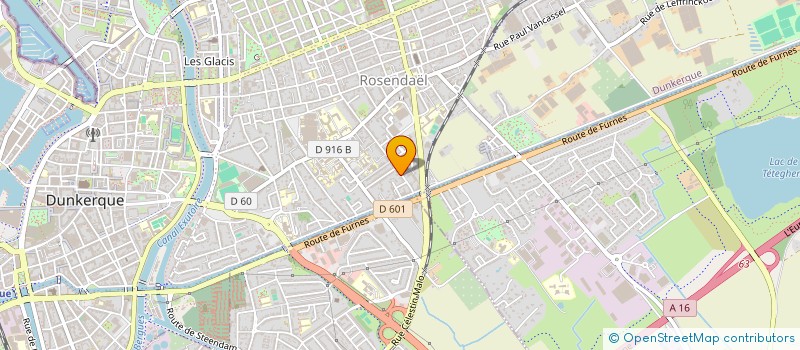 localisation de l'entreprise HOLDING LAMBEAUX  DUNKERQUE