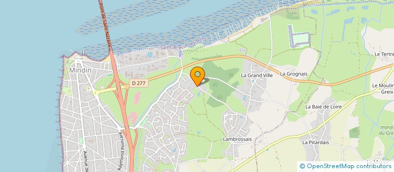 localisation de l'entreprise HOLDING LAME à SAINT-BREVIN-LES-PINS