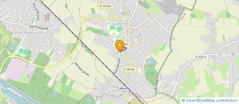 localisation de l'entreprise HOLDING LAMOUR ADRIEN  LEFOREST