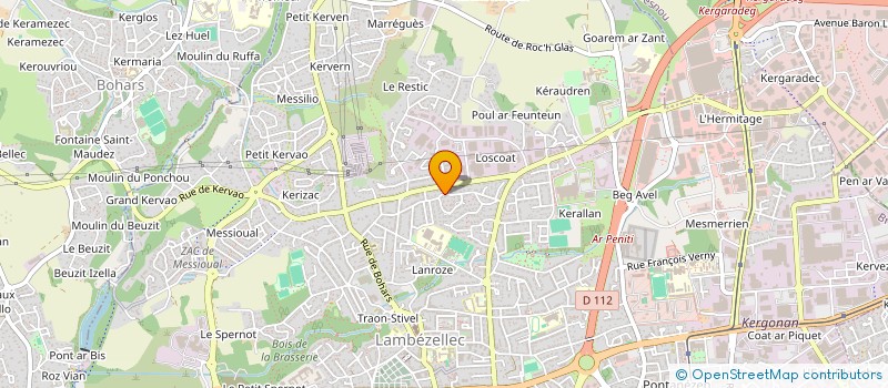 localisation de l'entreprise HOLDING LAMOUR BOUCHER à BREST
