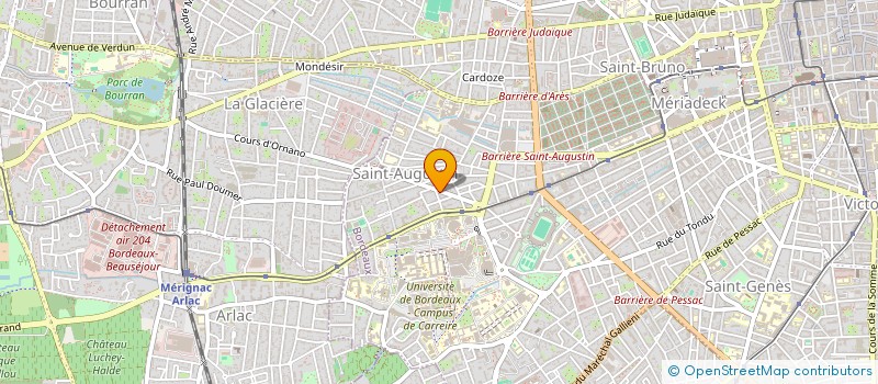 localisation de l'entreprise HOLDING LANDRY BRENDEL à BORDEAUX