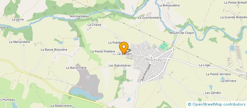 localisation de l'entreprise HOLDING LANGEVIN à SEVREMOINE