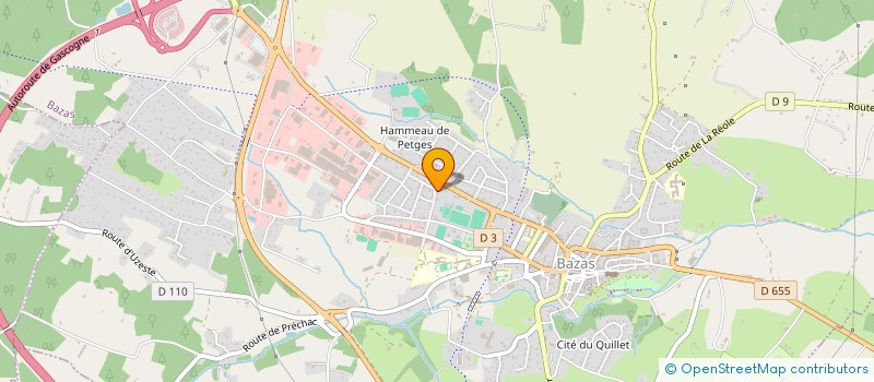 localisation de l'entreprise HOLDING LANOELLE  AILLAS