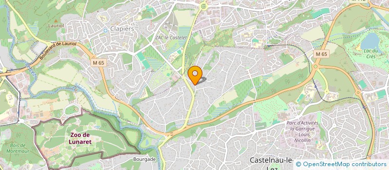 localisation de l'entreprise HOLDING LANTA  CASTELNAU-LE-LEZ