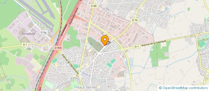 localisation de l'entreprise HOLDING LANZOA à PERPIGNAN