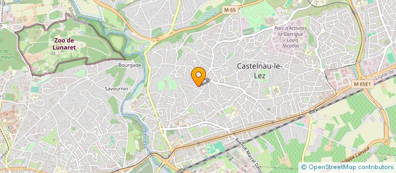 localisation de l'entreprise HOLDING LAPOMPE à CASTELNAU-LE-LEZ