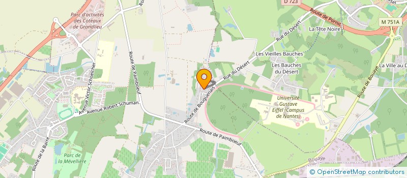 localisation de l'entreprise HOLDING LAROCHE  BOUAYE