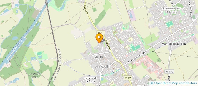 localisation de l'entreprise HOLDING LAROUI  ANNULLIN