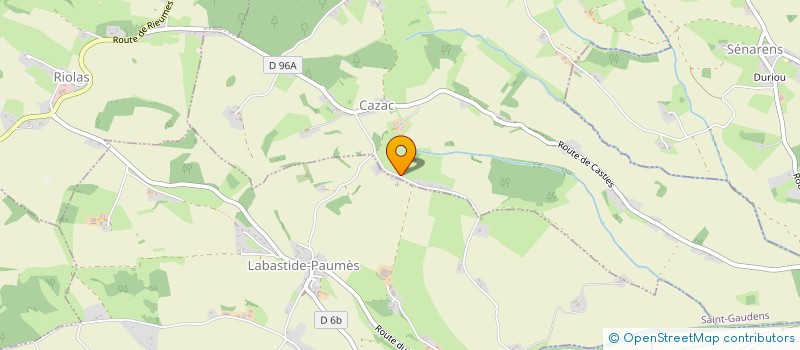 localisation de l'entreprise HOLDING LATAPIE  CAZAC