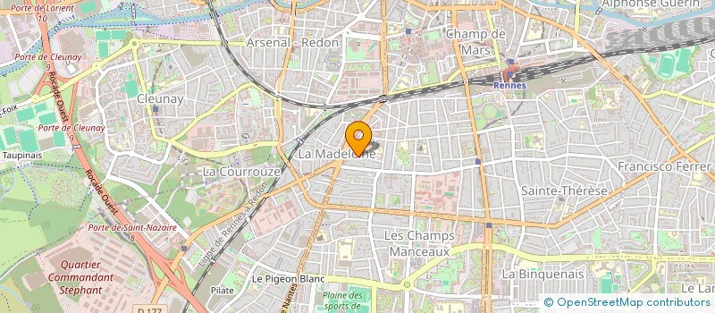 localisation de l'entreprise HOLDING LAUDRIN  RENNES