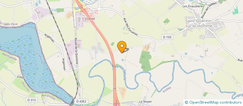 localisation de l'entreprise HOLDING LAUNAY  SAINT-QUENTIN-SUR-LE-HOMME