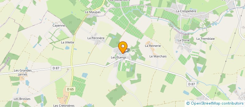 localisation de l'entreprise HOLDING LAURENT  LA LIMOUZINIERE