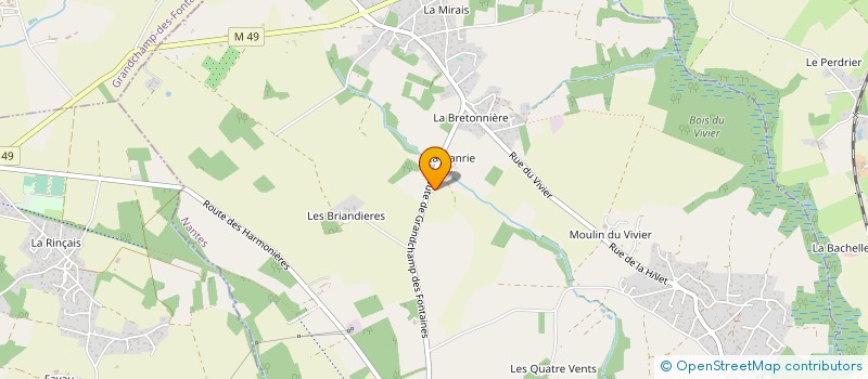 localisation de l'entreprise HOLDING LAURENT GRAS  LA CHAPELLE-SUR-ERDRE