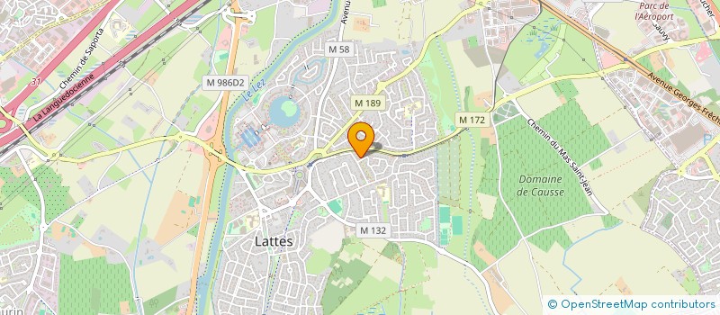 localisation de l'entreprise HOLDING LAURENT PEREZ-DUBOIS à LATTES