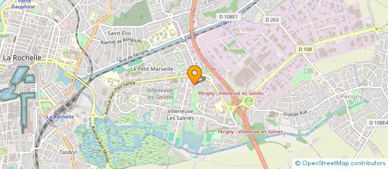 localisation de l'entreprise HOLDING LB  LA ROCHELLE