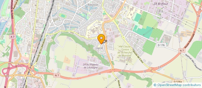 localisation de l'entreprise HOLDING LB PROJECTS à VALENCE