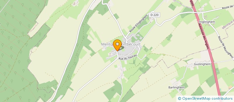 localisation de l'entreprise HOLDING LC  MENTQUE-NORTBECOURT