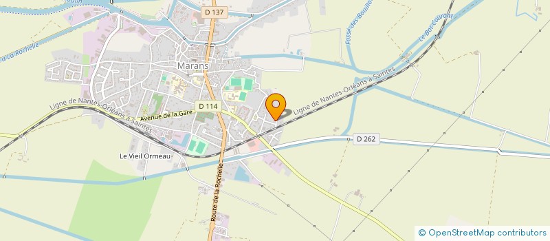 localisation de l'entreprise HOLDING LCD INVEST  MARANS