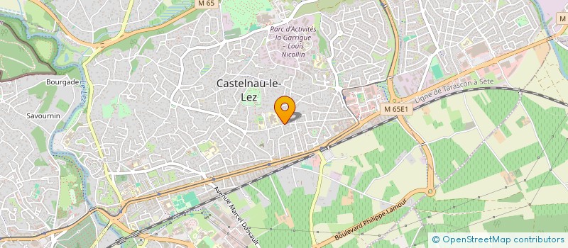 localisation de l'entreprise HOLDING LD à CASTELNAU-LE-LEZ