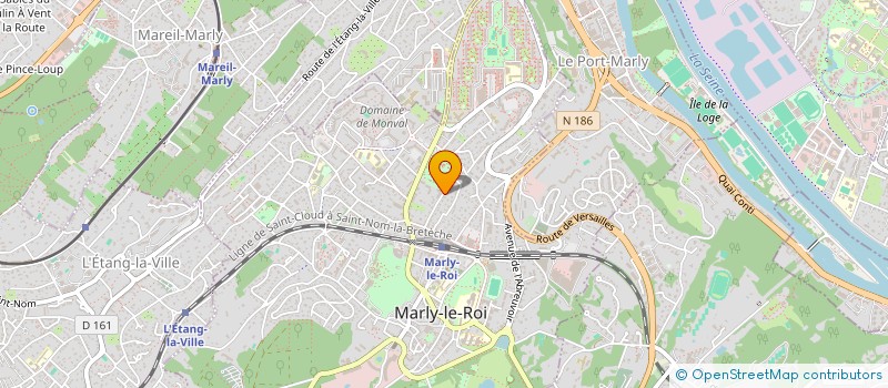 localisation de l'entreprise HOLDING LDU  MARLY-LE-ROI