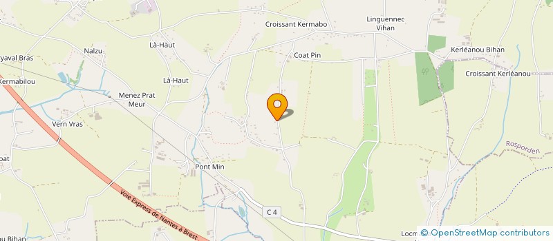 localisation de l'entreprise HOLDING LE CHENE BLANC  SAINT-YVI