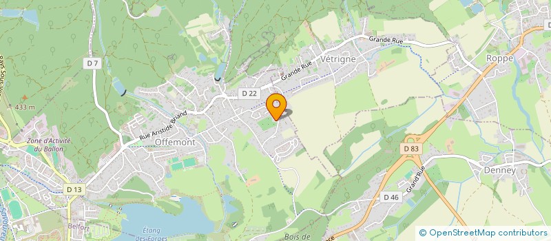 localisation de l'entreprise HOLDING LE COZ à OFFEMONT