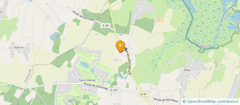 localisation de l'entreprise HOLDING LE GUERN  LA BAULE-ESCOUBLAC