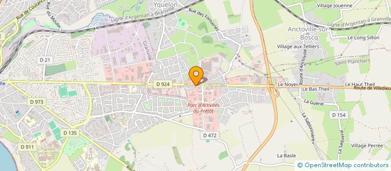 localisation de l'entreprise HOLDING LE LUYER  SARTILLY-BAIE-BOCAGE