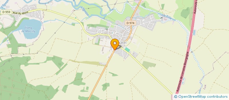 localisation de l'entreprise HOLDING LE MENTEC  TIL-CHATEL