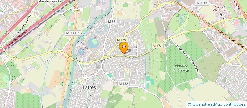 localisation de l'entreprise HOLDING LE NYL à LATTES