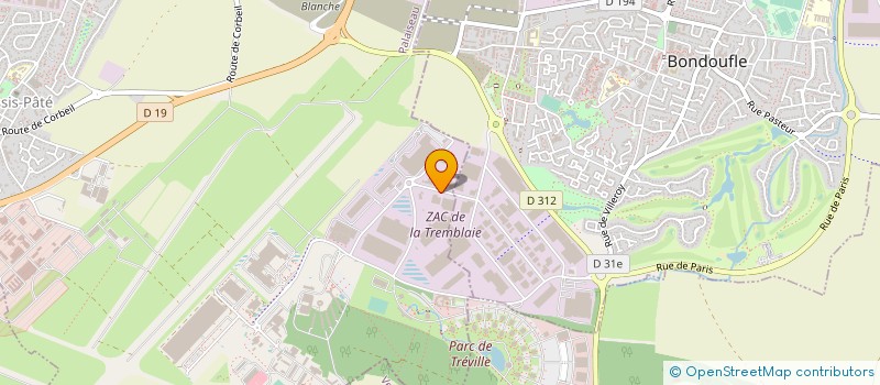 localisation de l'entreprise HOLDING LE RAY à LE PLESSIS-PATE