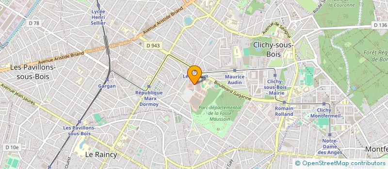 localisation de l'entreprise HOLDING LE RDV GOURMAND DISTRIBUTION à CLICHY-SOUS-BOIS