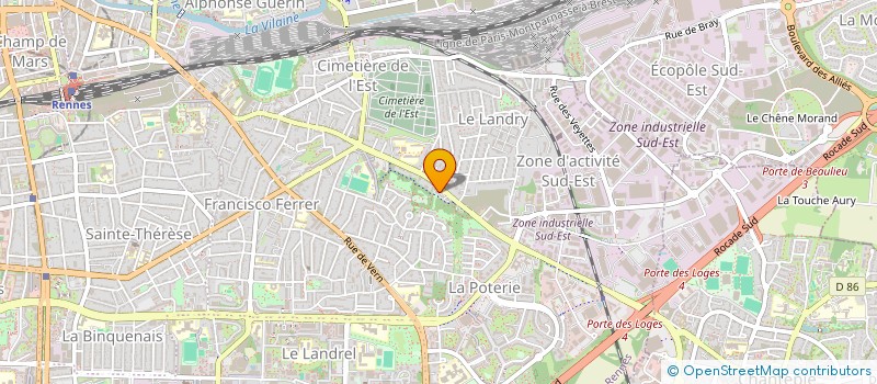 localisation de l'entreprise HOLDING LE ROY  RENNES